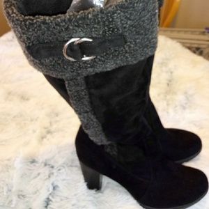 Naturalizer N5 Knee Length, Wide Calf with adusti